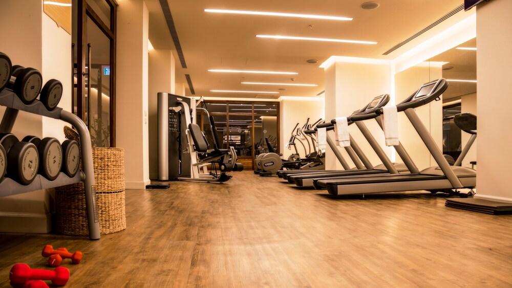 ハーバート サミュエル ホテル エルサレム エクステリア 写真 The gym at the hotel