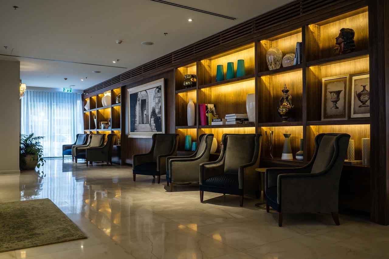 ハーバート サミュエル ホテル エルサレム エクステリア 写真 The lobby of the hotel